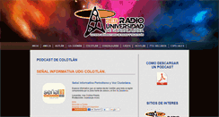 Desktop Screenshot of colotlan.podcastudg.com